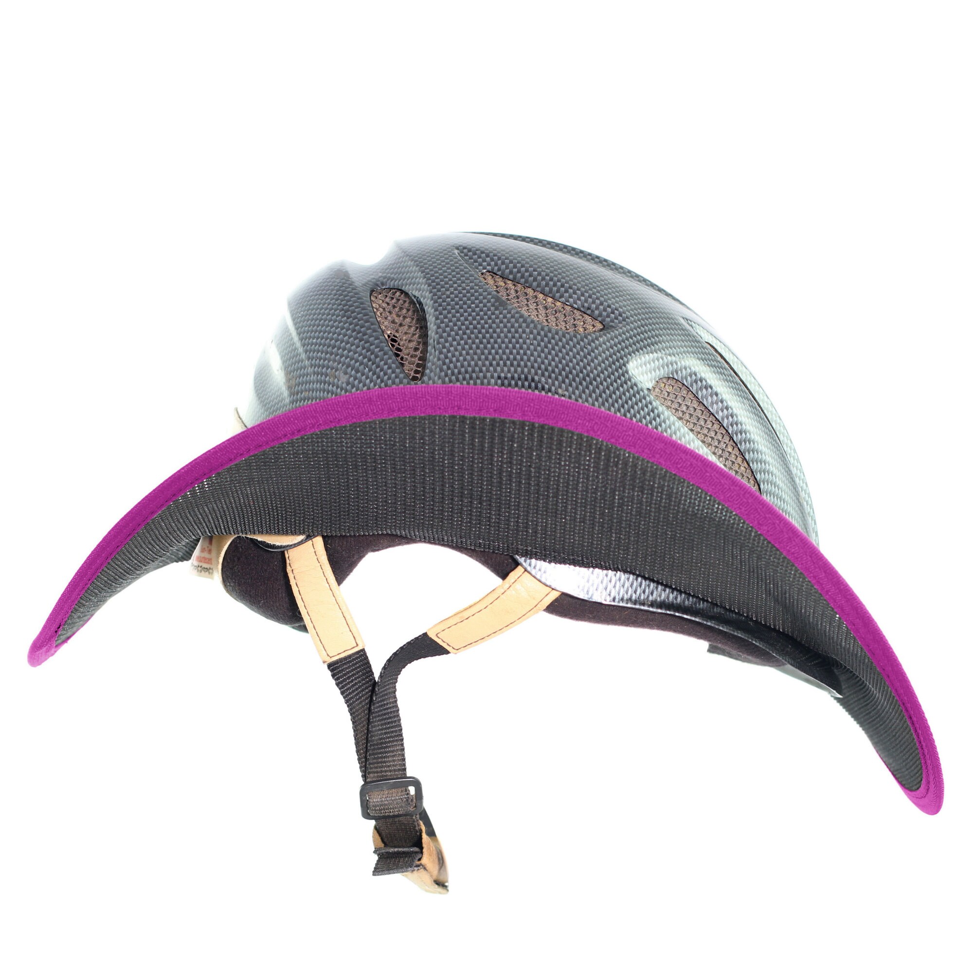 Horse Riding Helmet Brim Sun Visor Shade Black with Turquoise Etsy