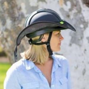 Horse Riding Standard Helmet Brim Sun Visor Shade All Black - Etsy