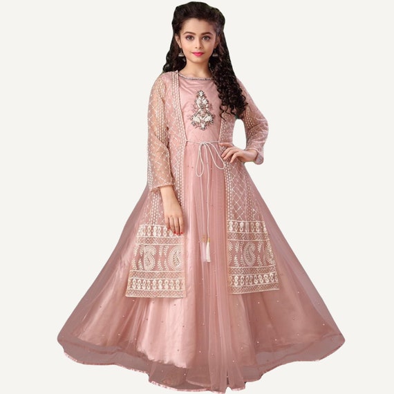 WARTHY ENTERPRISE Net/Lace Embroidered Gown/Anarkali Kurta & Bottom  Material Price in India - Buy WARTHY ENTERPRISE Net/Lace Embroidered Gown/Anarkali  Kurta & Bottom Material online at Flipkart.com