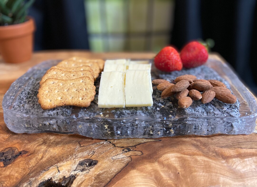 Charcuterie Board Granite Cheese Board Serving Tray Etsy
