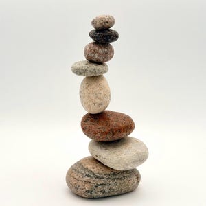 Stone Stack Sculpture: Permanent Zen Display