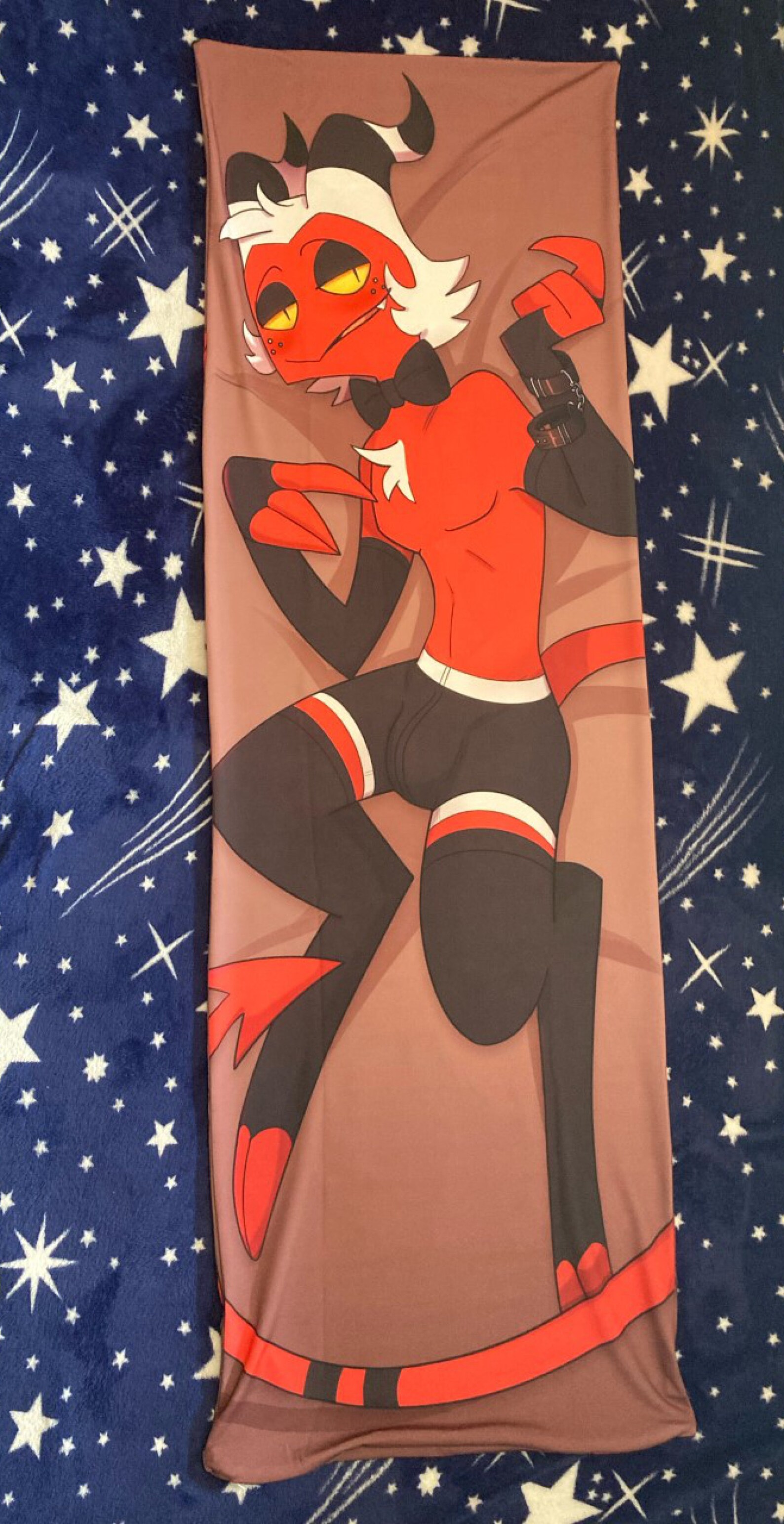 LIMITED EDITION Moxxie Body Pillow Helluva Boss | Etsy