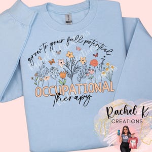 Développez votre plein potentiel, ergothérapie, fleurs, papillons, papillon, téléchargement immédiat de haute qualité png thumbnail