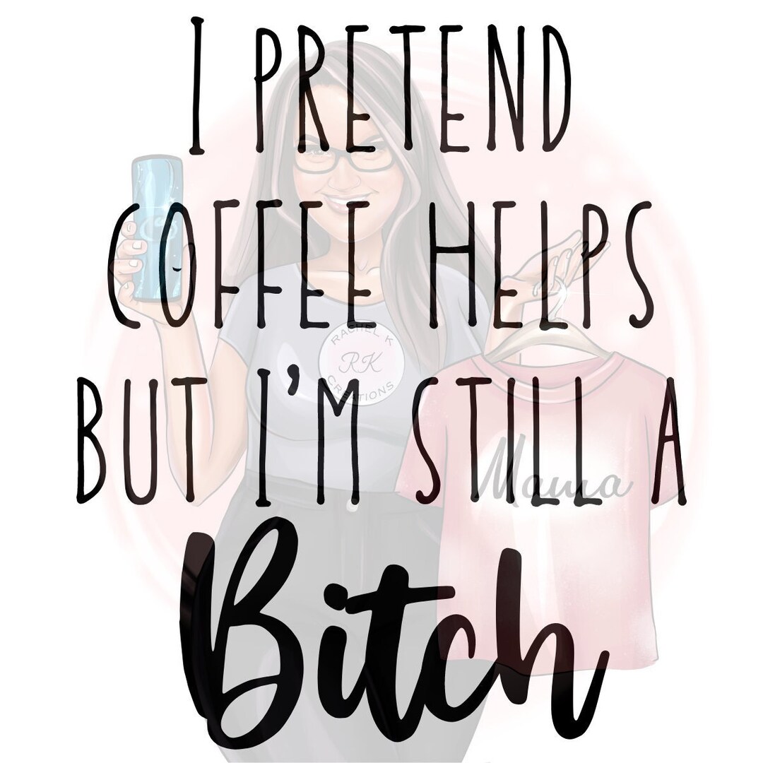 I Pretend Coffee Helps Sweatshirt