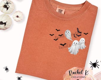 Ghosts and bats, Halloween popular fall, png instant download file dtf ready sublimation