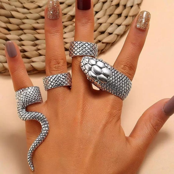 Snake ring Etsy