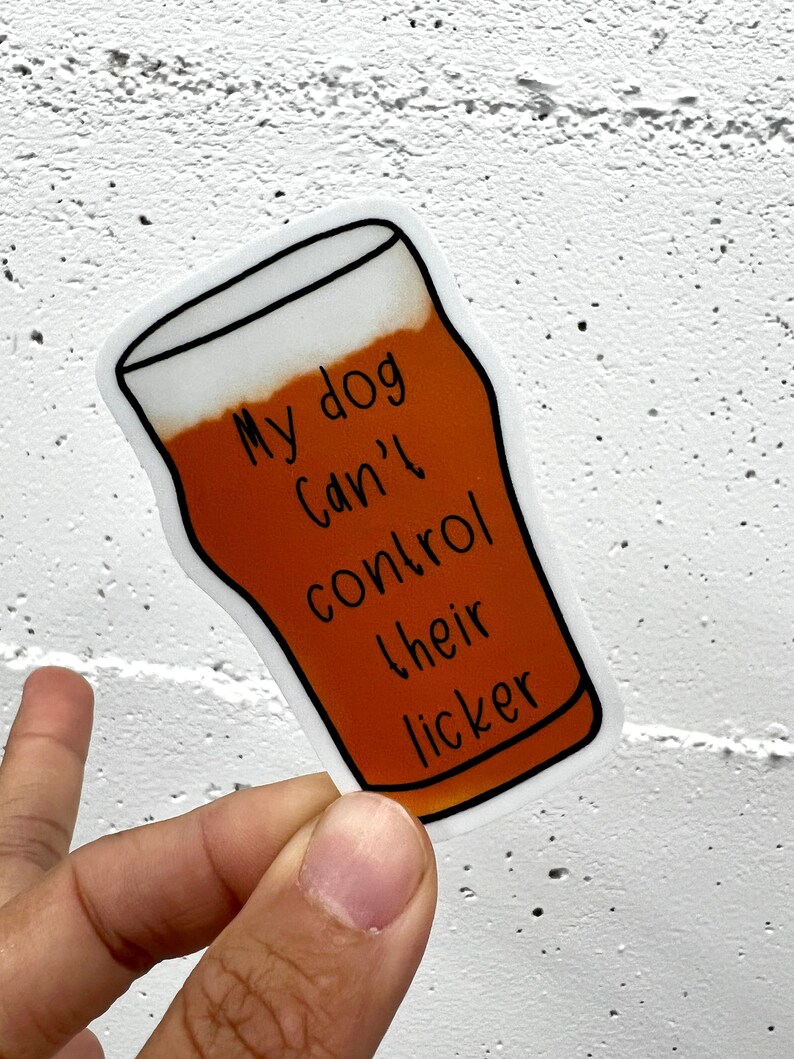 Licker Sticker - Etsy