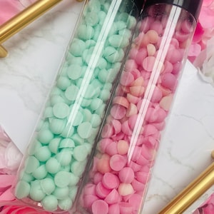 WACHS MELT Soja Mini Dotty Schaufel | Stark duftend | Handgemachtes veganes Tierleid-freies neues Raumduft-Geschenk | Geburtstagsbriefkasten UK