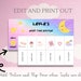 Children's Night Time Flip Chart A4 &amp; US Printable PDF Kids Routine Bed Time Planner, Visual ...