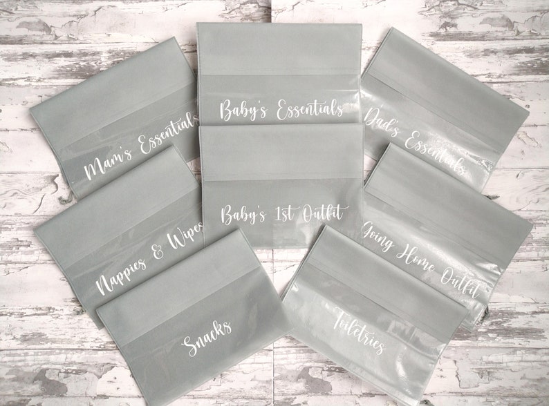 Hospital Baby Organiser Bags Labour Bags Baby Bags Etsy UK