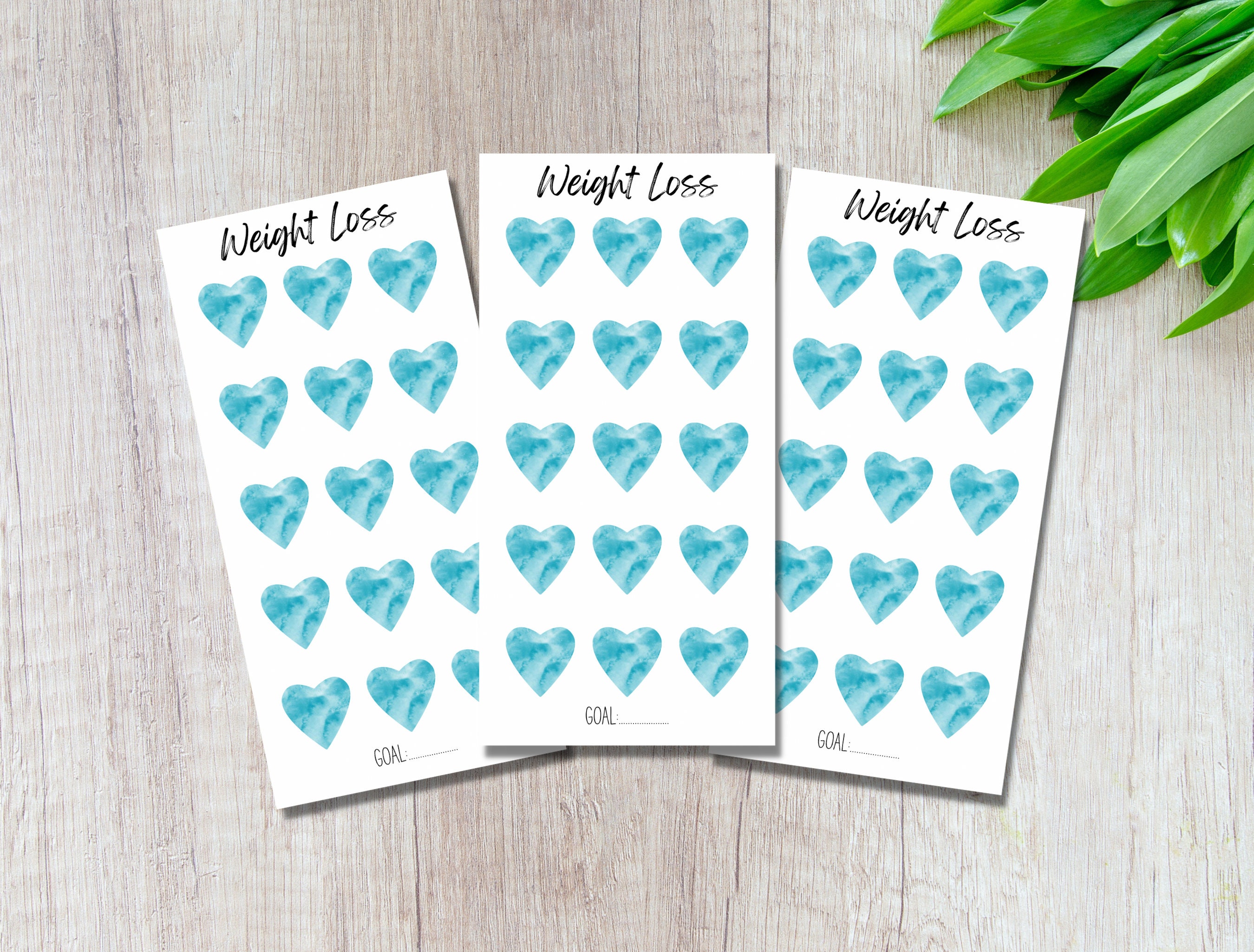 40 Cute Small Heart Planner Stickers 