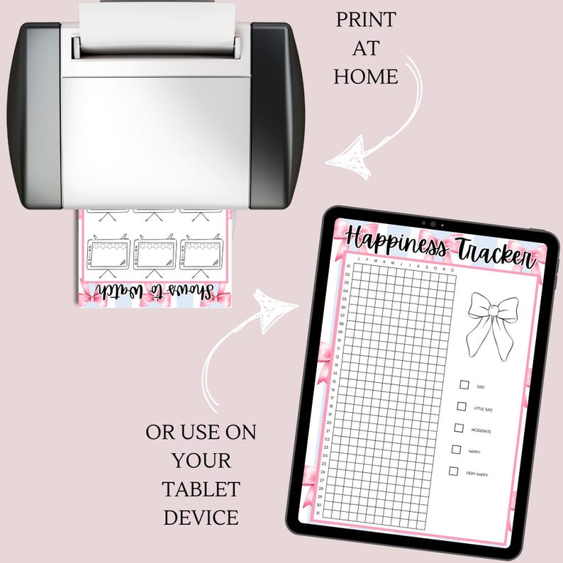 2025 Bullet Journal Bundle - PRINTABLE Pages A4, US & A5, Coloured ...