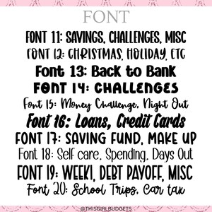 A6 Cash Stuffing Custom Envelope Wallets, Personalised Pouches, Budget Binder, Money Saving Challenges, Money Box Saver, Budgeting Planner image 4