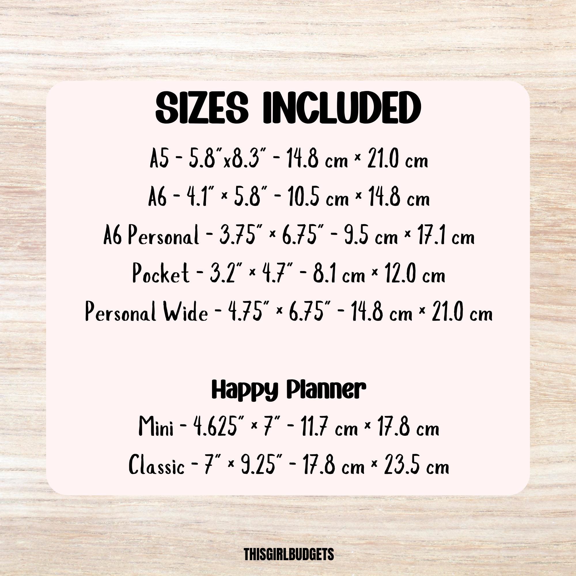 Desk Scene Planner Dashboard - A6 Printable A4 & US PDF Digital ...