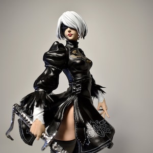 NieR: Automata (2B)| 3D Printed and hand painted figure |