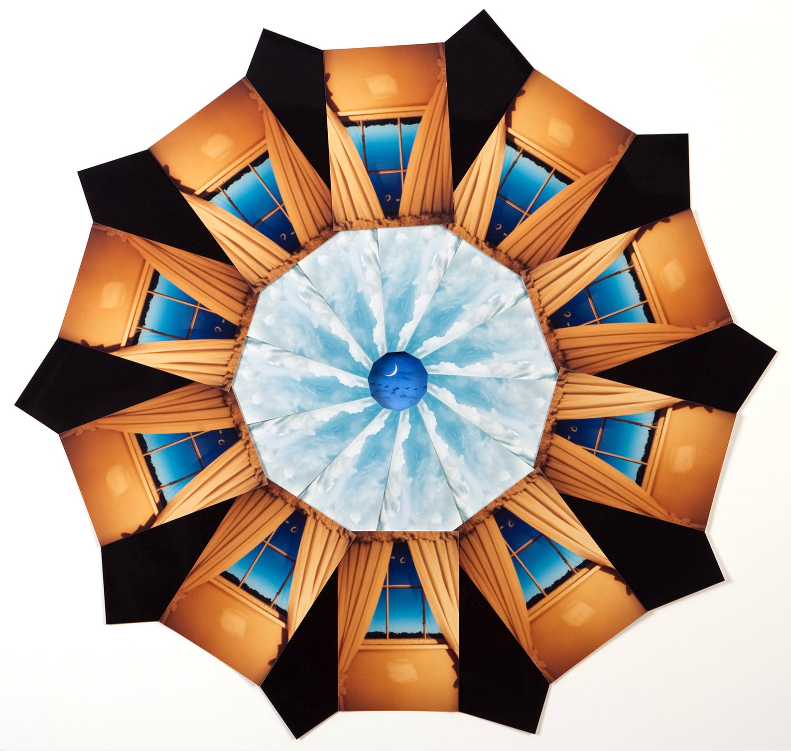 Original Framed Wall Art photo Mandala 1 one-of-a-kind Art Piece 1 of 1