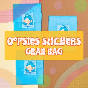 Oopsies sticker | Discounted grab bag stickers | Glossy and Matte stickers | Weatherproof and Water Resistant stickers