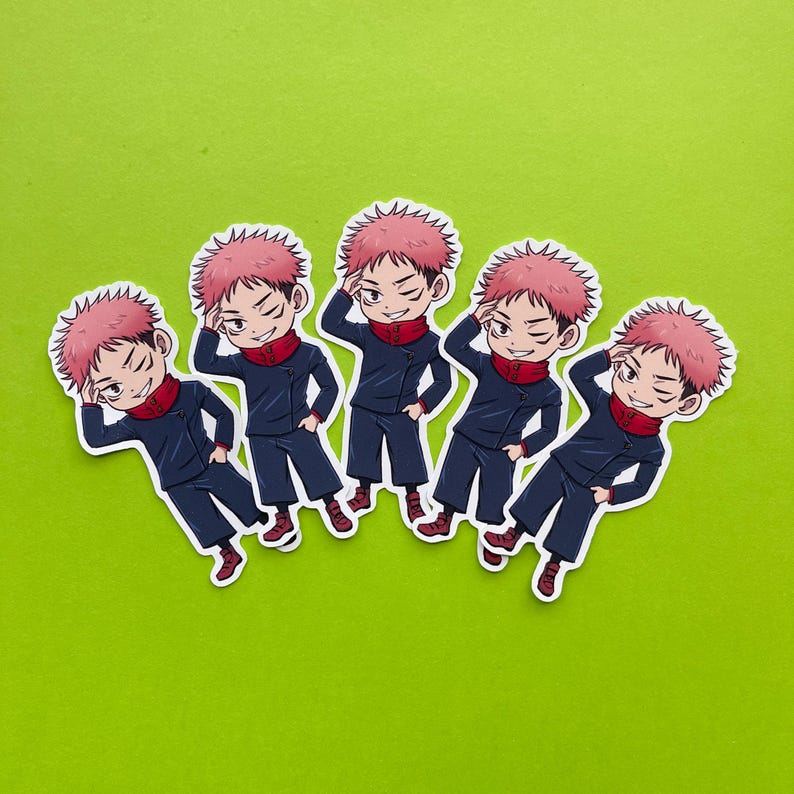JJK Tokyo Stickers | Weatherproof and Waterproof Stickers | Anime ...