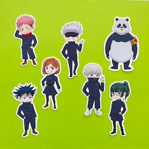 JJK Tokyo Stickers | Weatherproof and Waterproof Stickers | Anime stickers