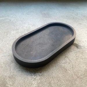 Concrete Oval Tray | Jewellery Tray | Candle Tray | Home Decor | Gifts