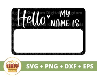 My Name Is Clipart Etsy My Name Is Clipart Etsy