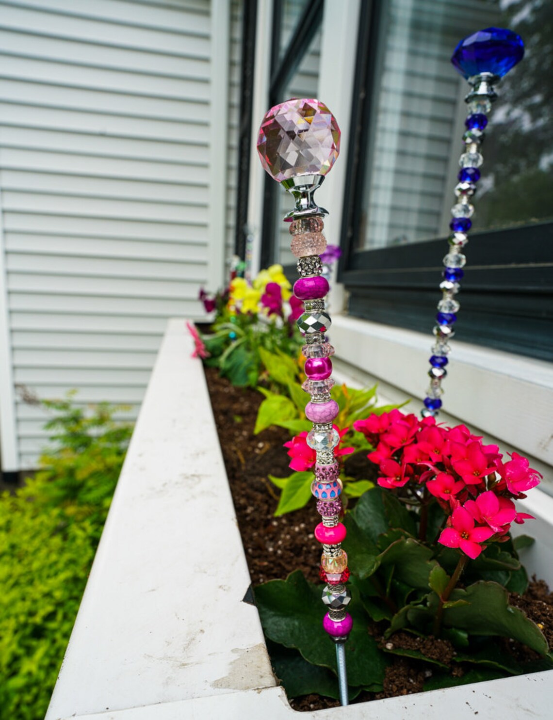 Suncatcher Garden Stakes Etsy