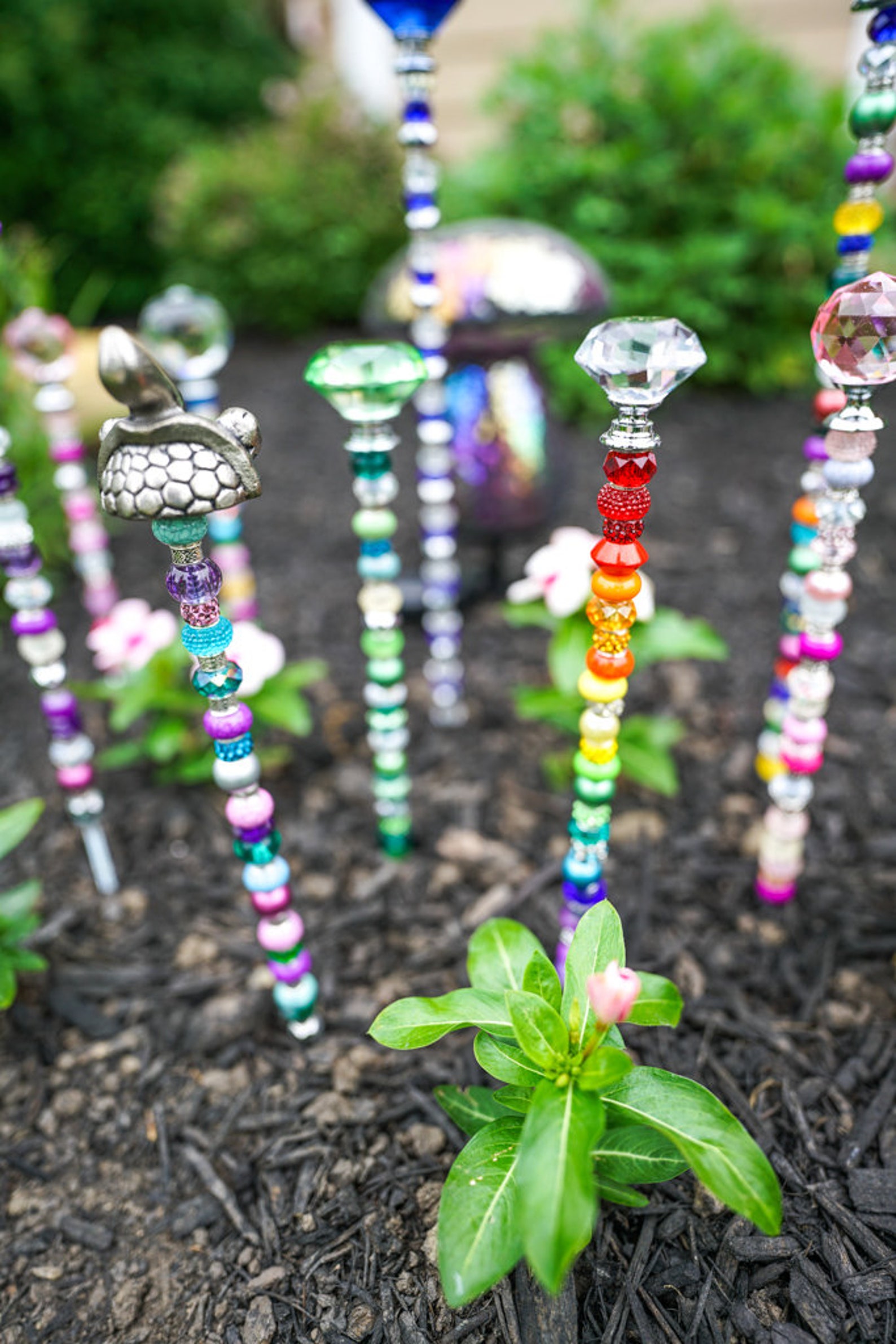 Suncatcher Garden Stakes Etsy