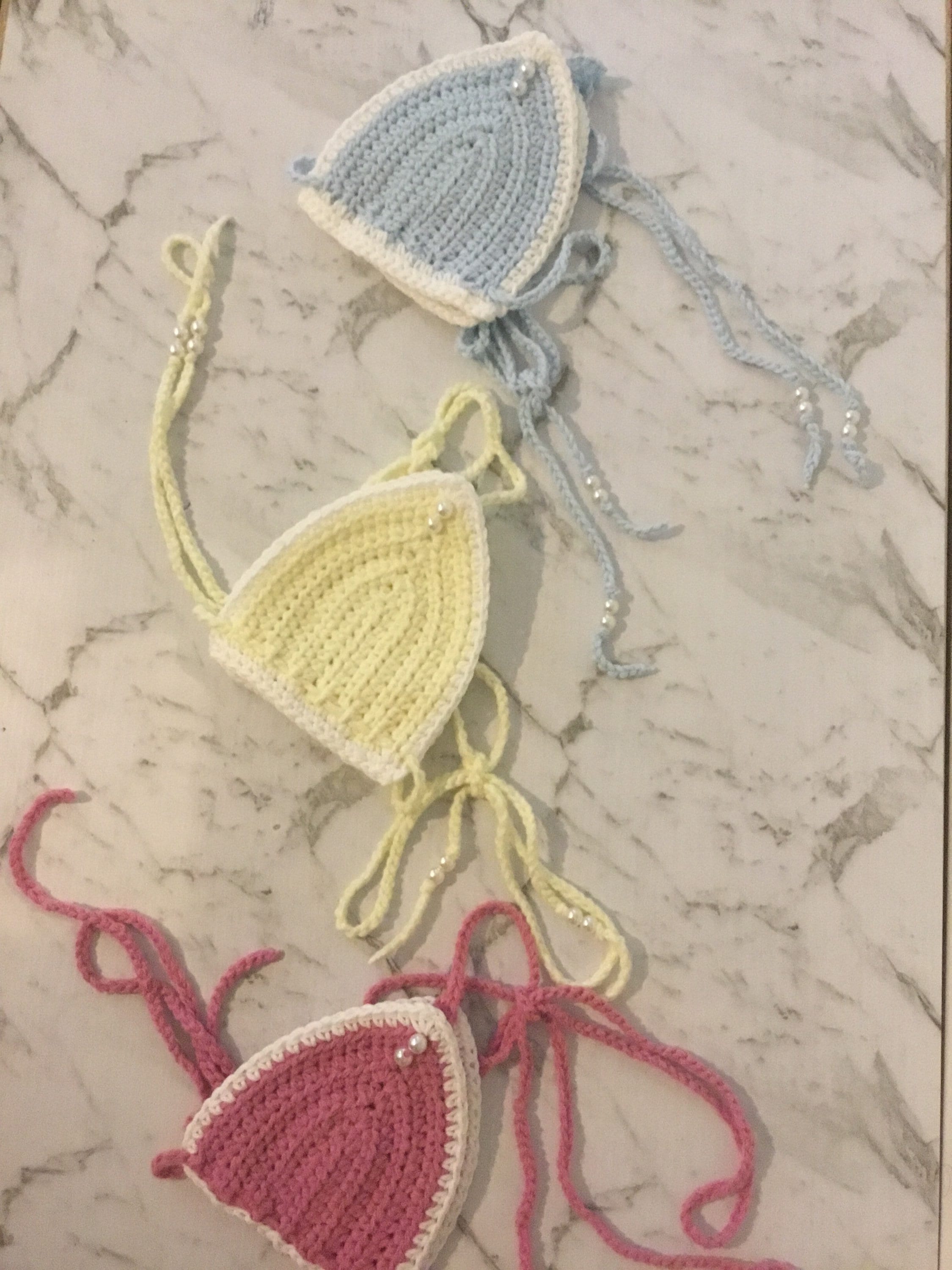Crochet Bikini Handmade Crochet Swimwear Colourful Cheeky Crochet Crochet Bikini Handmade Crochet Swimwear Colourful Cheeky Crochet