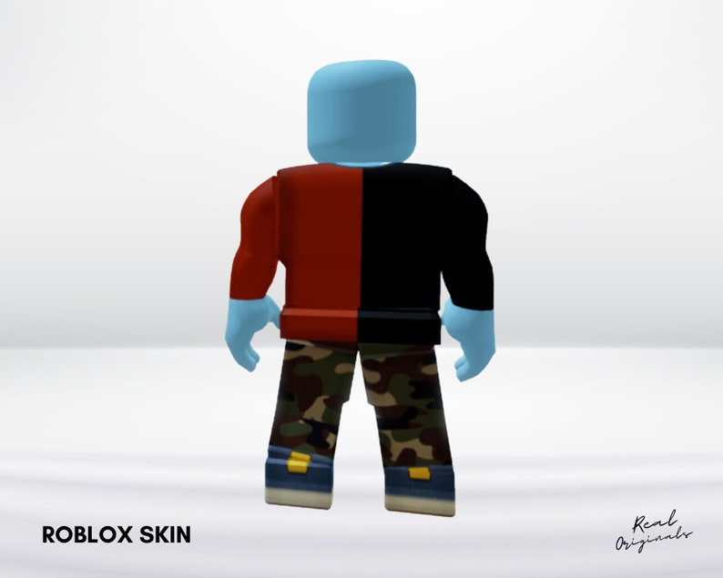 Roblox Avatar Outfit Template Range Rover Sport Shirt and Camo Jeans Template Roblox Clothing