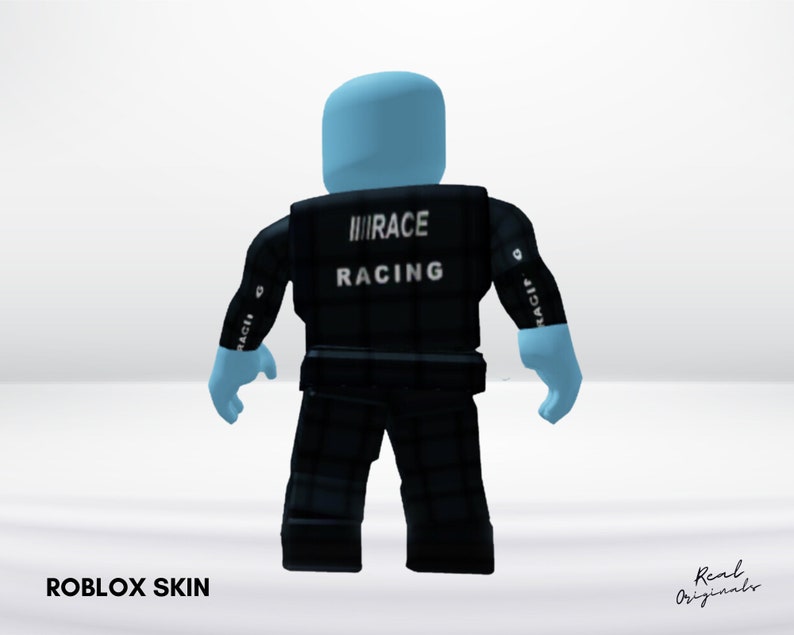 Roblox Racing Suit Black Roblox Avatar Outfit Template Shirt and Pants ...