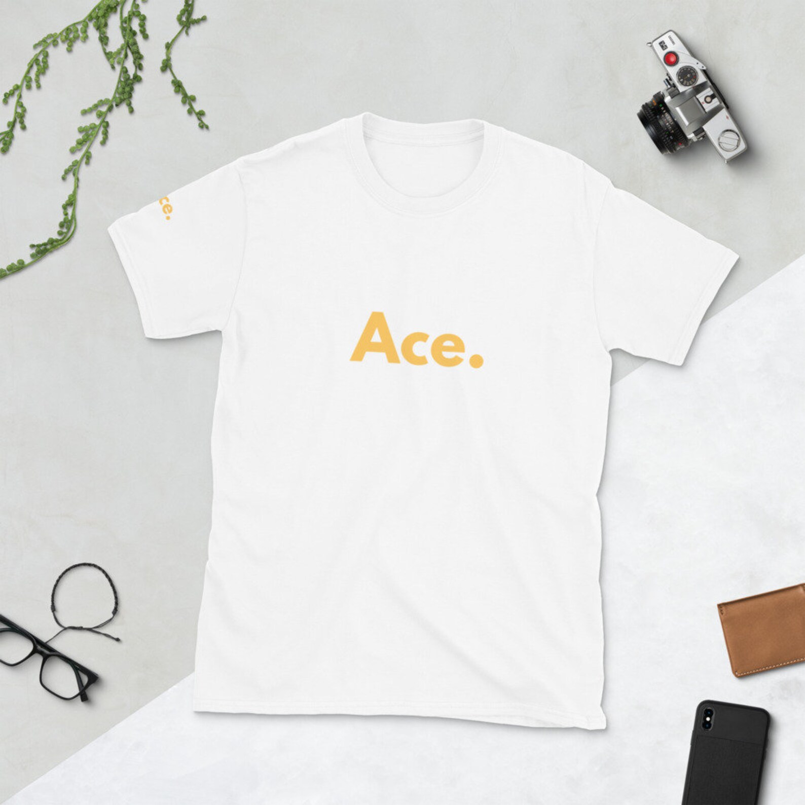 Ace. ShortSleeve Unisex TShirt Etsy