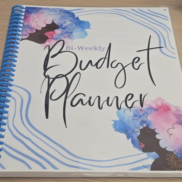 Ongedateerde tweewekelijkse budgetplanner: notitieboekje financiën en sparen