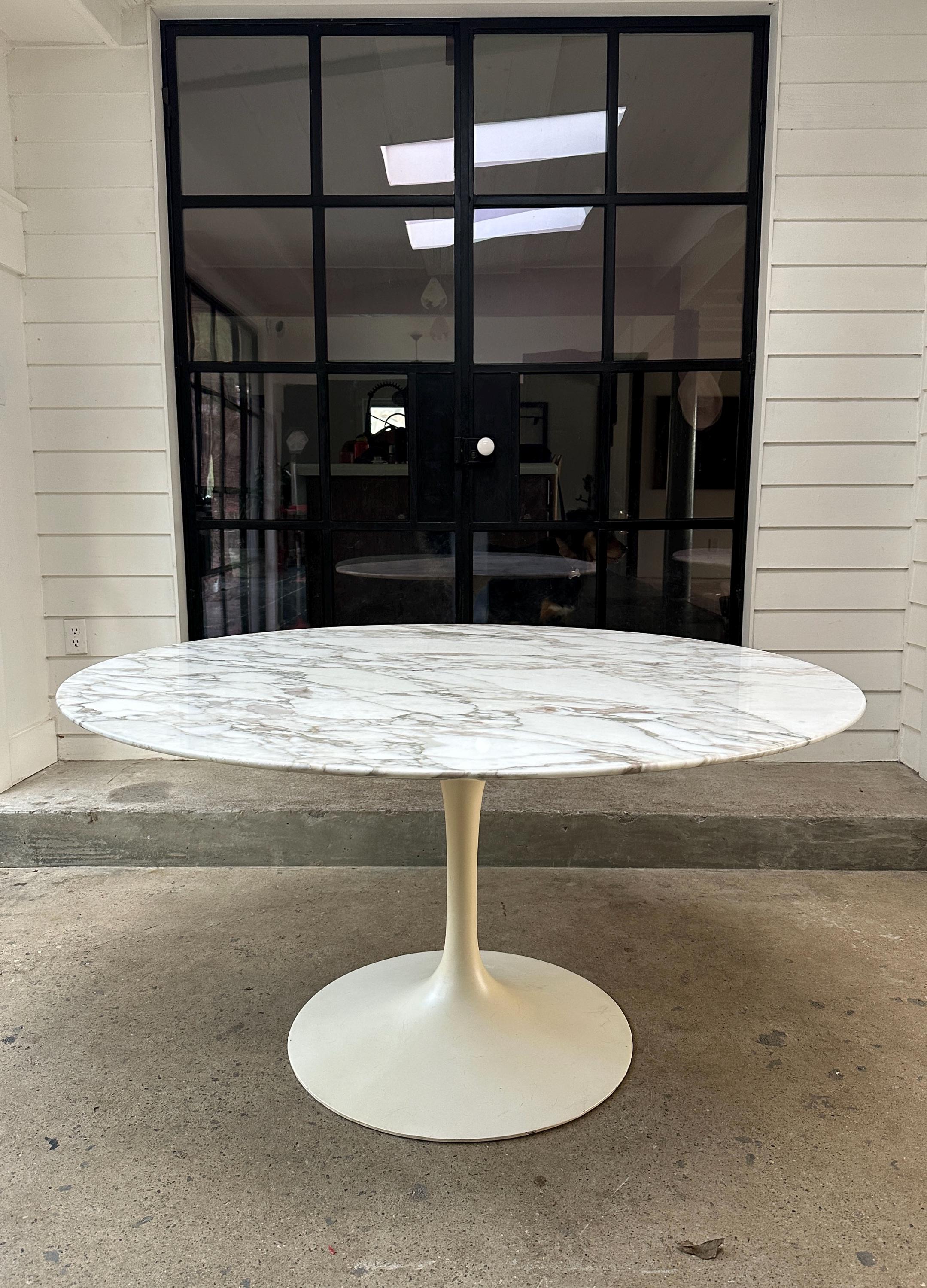 大理石 Knoll ノール エーロ・サーリネン チューリップ サイドテーブル