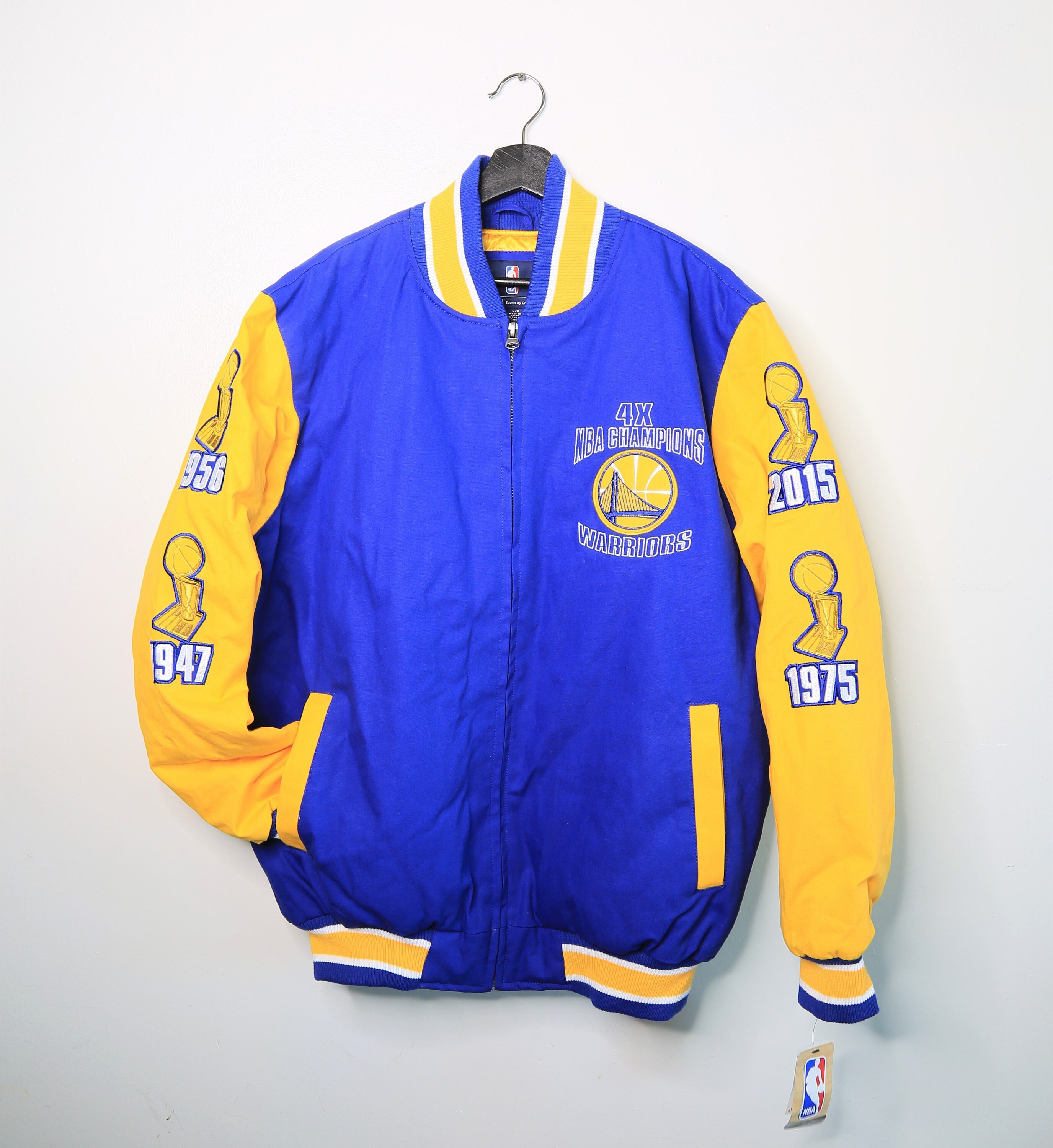 warriors championship jacket