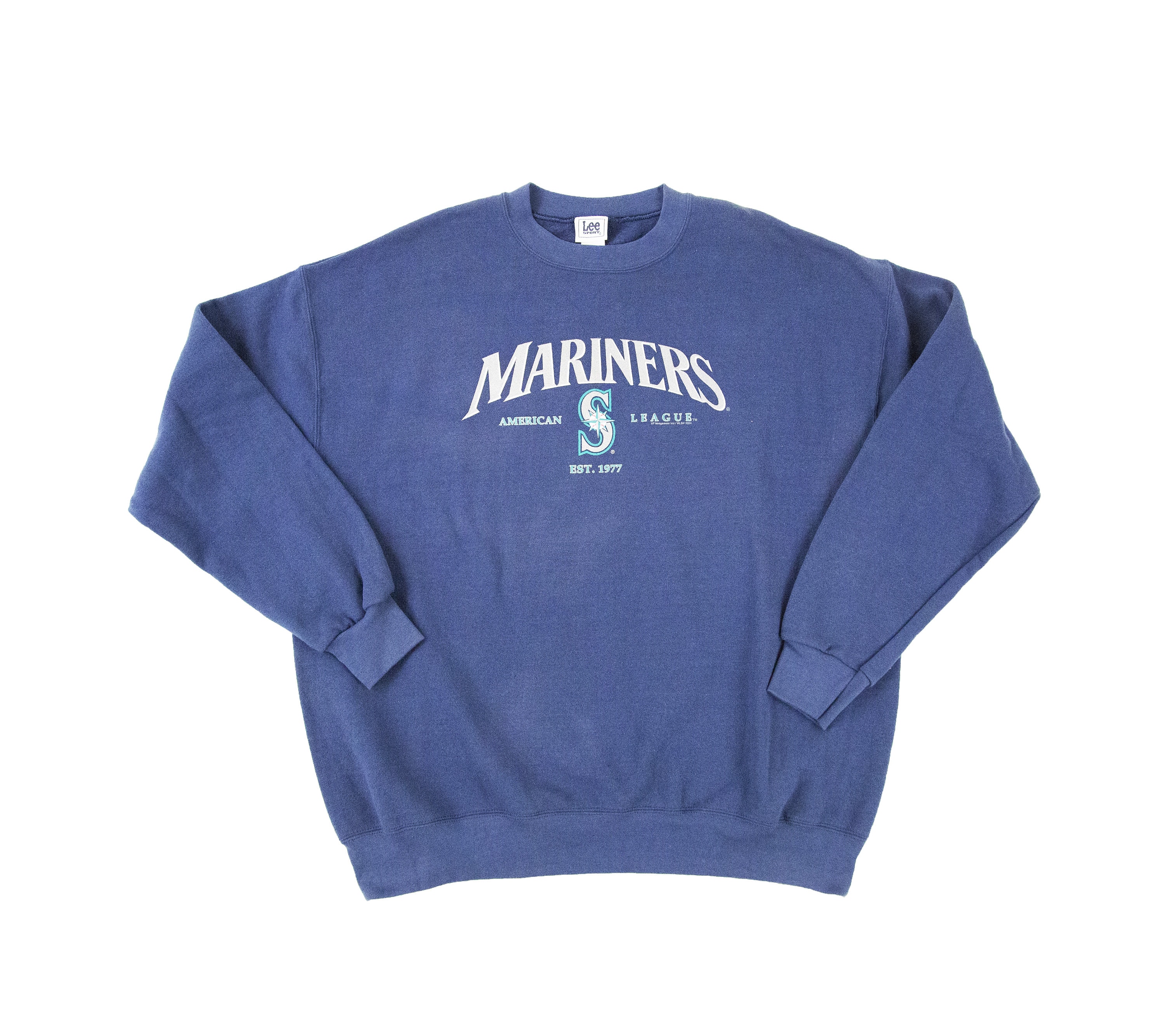 Vintage Seattle Mariners Crewneck Sweatshirt Etsy