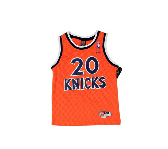 Youth Throwback Allan Houston New York Knicks Jersey - Etsy UK