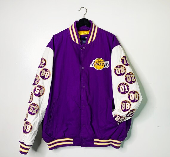 Los Angeles Lakers Bomber Jacket - Etsy UK