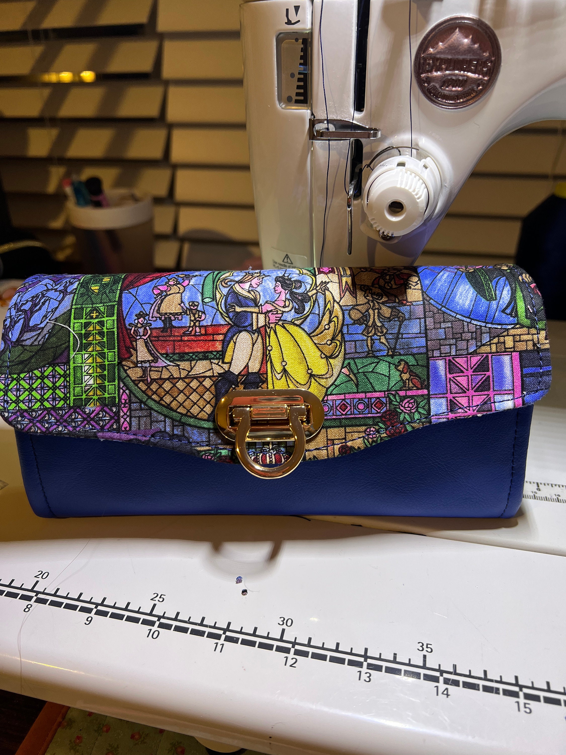 NWC handmade wallet Beauty and the Beast