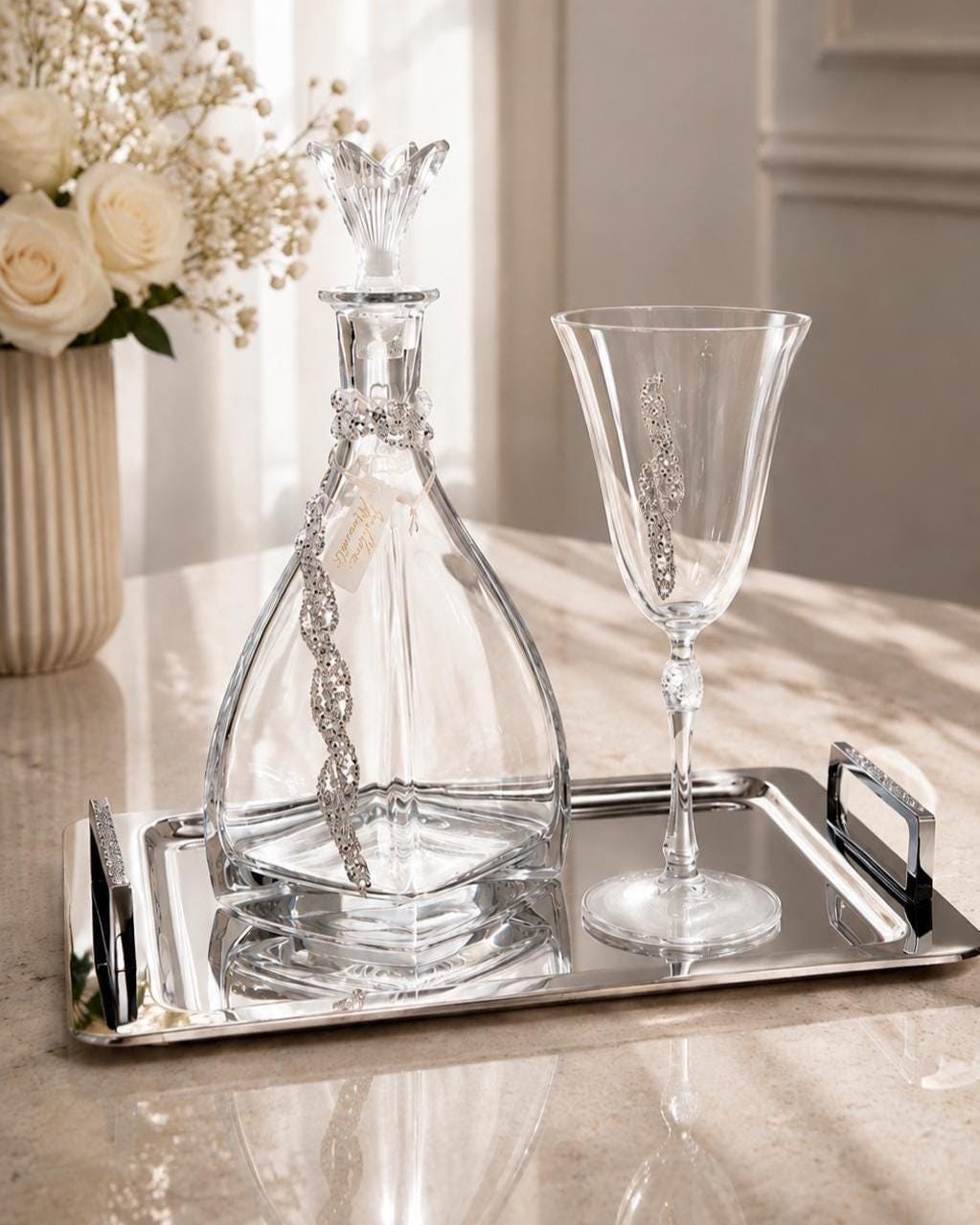 Swarovski Decanter - Etsy