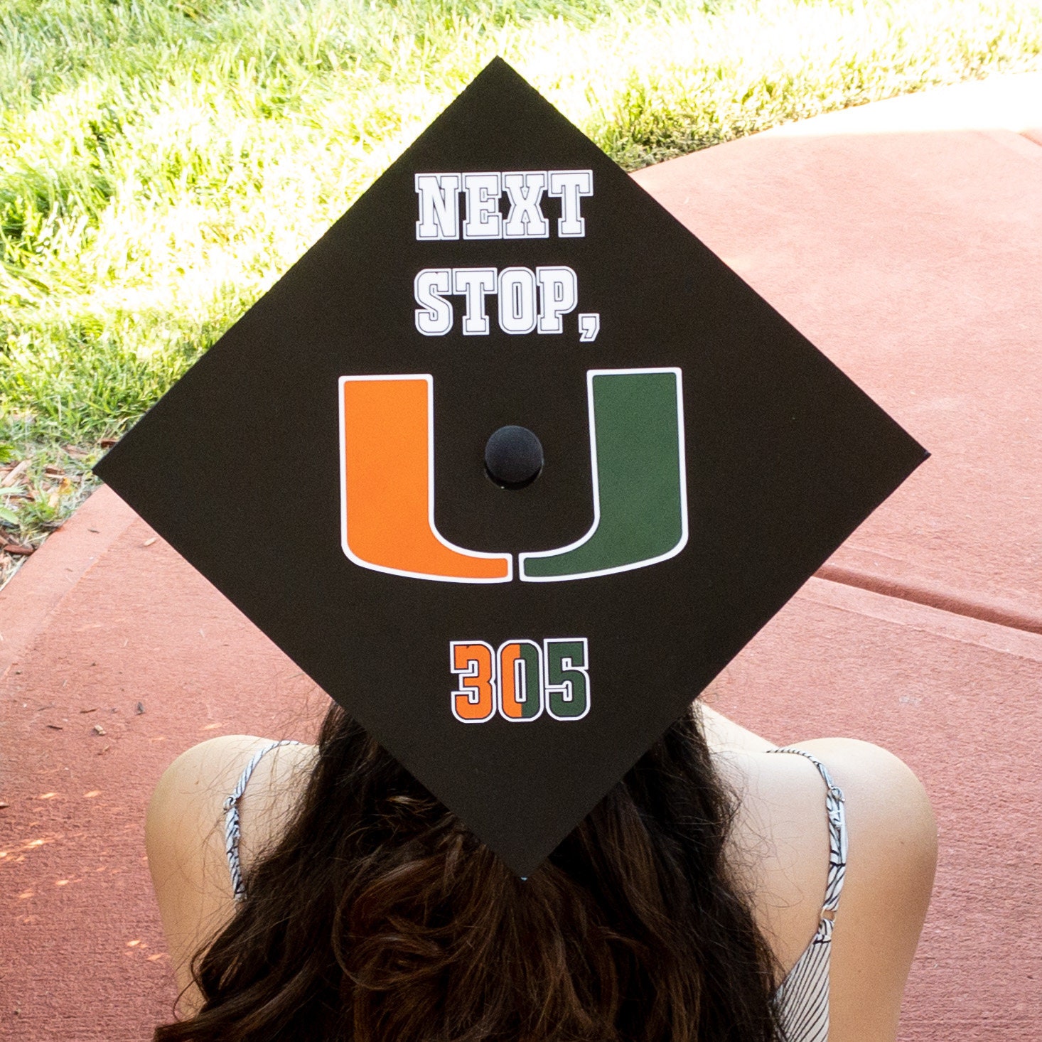 University of Miami Graduation Cap Topper Etsy
