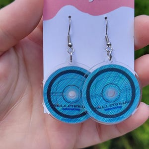 Backstreet Boys Millennium cd Dangle Earrings | Acrylic Earrings | Millennium 2.0 | The Sphere