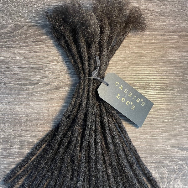 100% Human Hair  Dreadlock Extensions