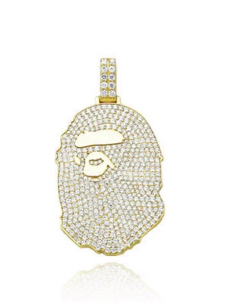 Bape store iced necklace