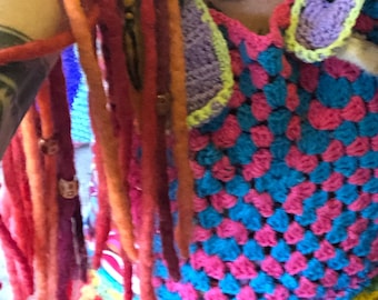 Crocheted clothing