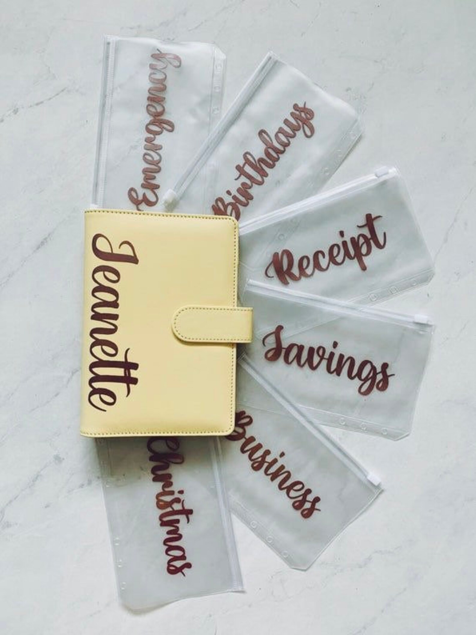 Money Organiser Budget Planner Money Planner Money Saving Money Binder Cash Wallet Envelopes 6