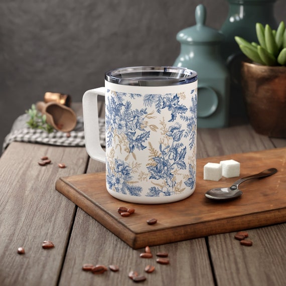 Winter Hellebore Flowers Insulated Coffee Mug Mug Coffee Mug Stainless  Steel Mug Travel Mug Best Friend Gift Gift for Her Gift 