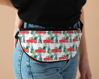 Christmas Tree Farm Fanny Pack | Belt Bag | Waist Bag | Hip Pack