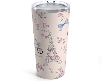 Eiffel Tower Tumbler 20oz