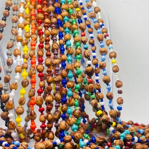 Ghost Bead Necklace Etsy