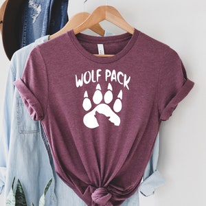 nevada wolf pack svg, wolf pack svg with bow, wolf pack rings, animal svg, svg for shirt, Digital Print File,Personalized Gift Svg image 2